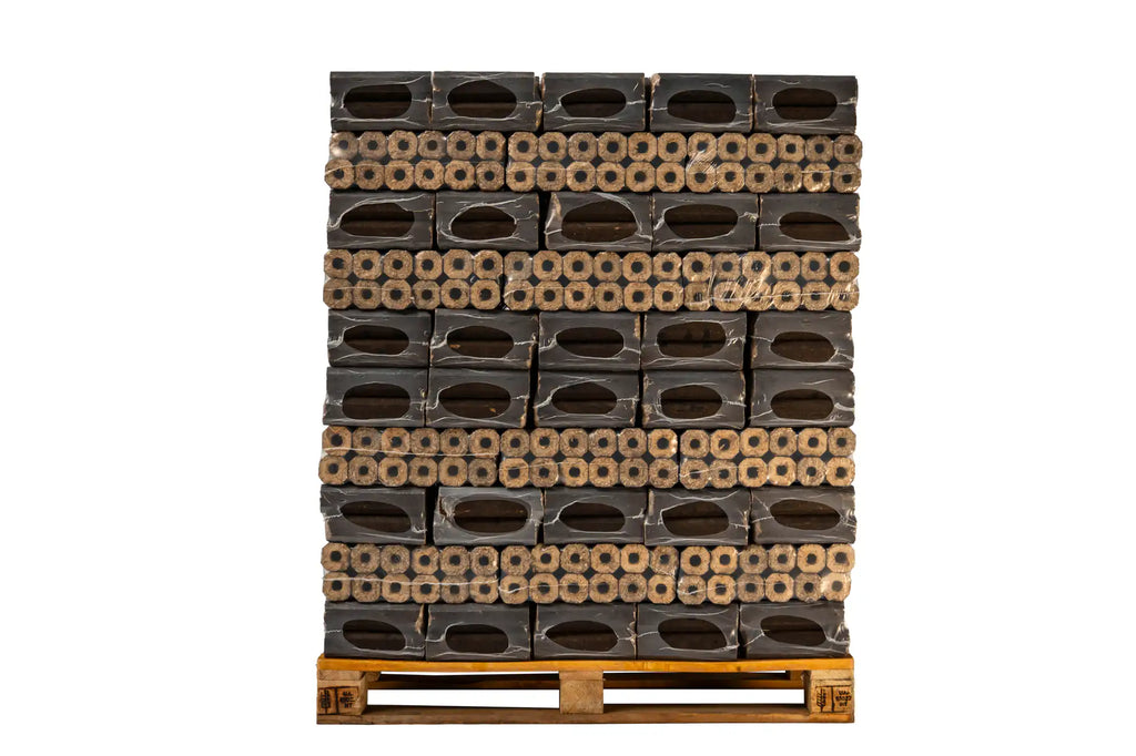 Pini & Kay Holzbriketts Buche/Eiche – Palette 960 kg