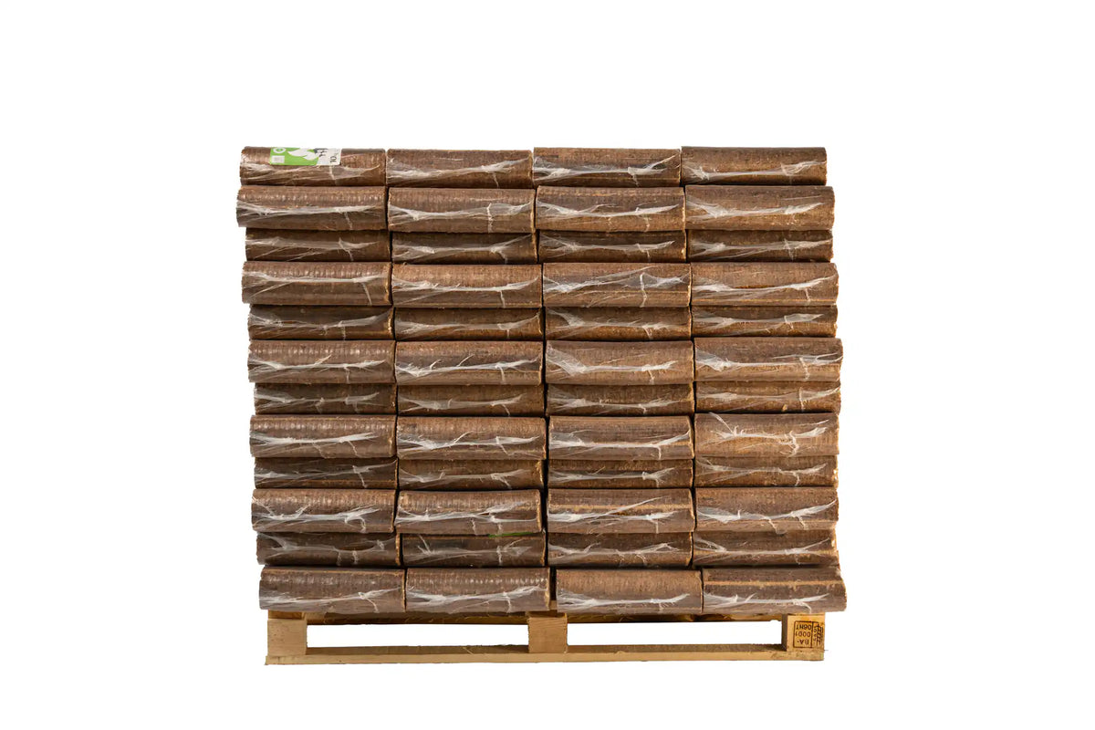 Exklusiv Buche Hartholzbriketts – Palette 960 kg